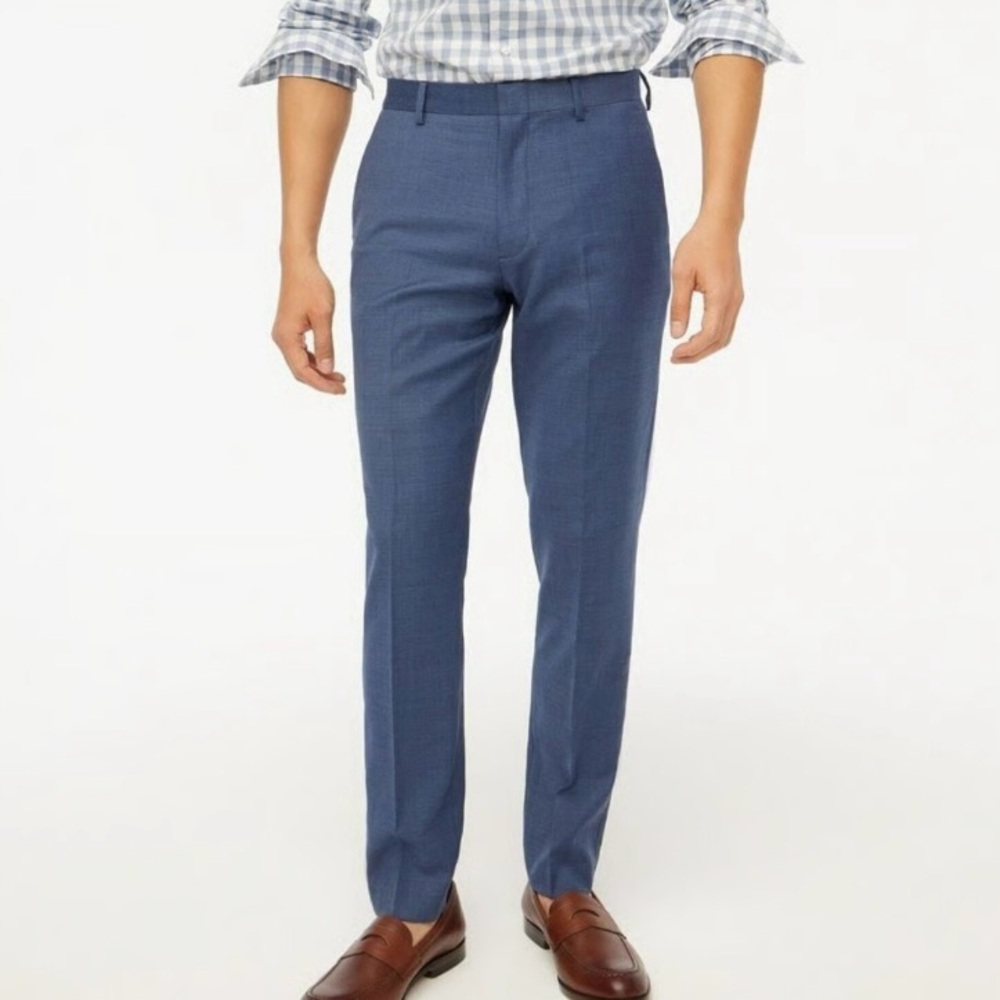 J Crew Wool Thompson Slim Fit Dress Pants